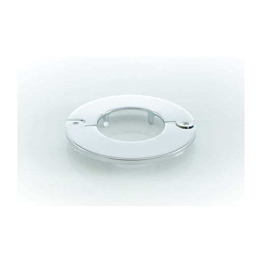 Economy F&C Split Ring Escutcheon, 2 in IPS, Polished Chrome