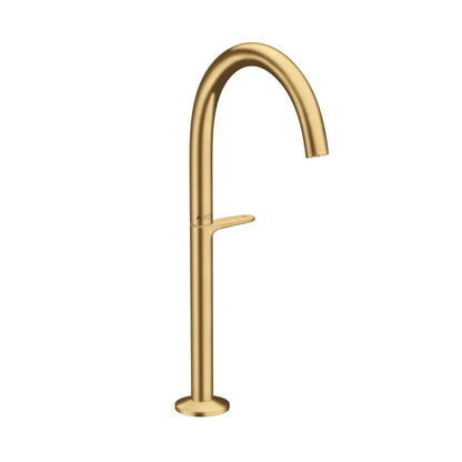 Axor One 1.2 GPM Vessel Single Hole Bathroom Faucet Less Drain Assembly - Engineered in Germany, Limited Lifetime Warranty