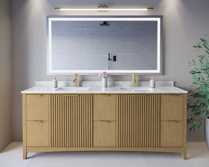 Palmilla Double Bathroom Vanity - 84W x 35H x 22D
