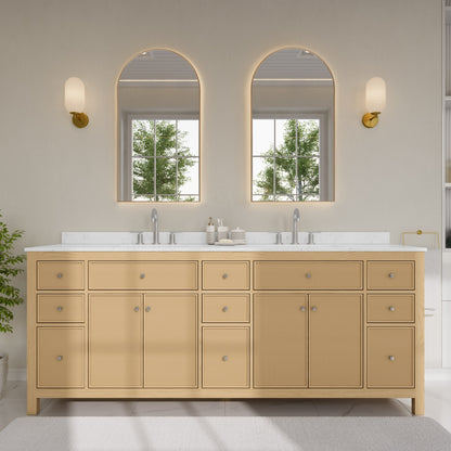 Pendry Double Bathroom Vanity - 84W x 35H x 22D