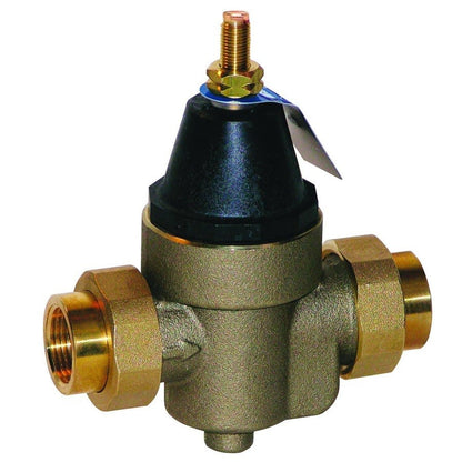 Pressure Reducing Valve, 3/4 in, Union FNPT, Bronze