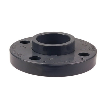 2-Piece Flange, 4 in, Socket, PVC, SCH 80/XH
