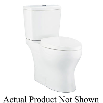 Nano® Toilet Tank, Bowl Mount, 12 in Rough, Top Push Button, 0.8 gpf, White