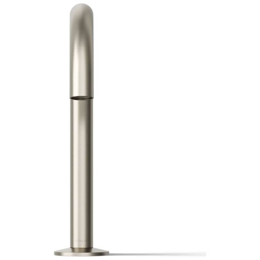 Components 1.2 GPM Widespread Bathroom Faucet with Drain Assembly and Tube Design Spout - Less Handles