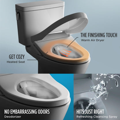 K300 Elongated Soft Close Bidet Seat