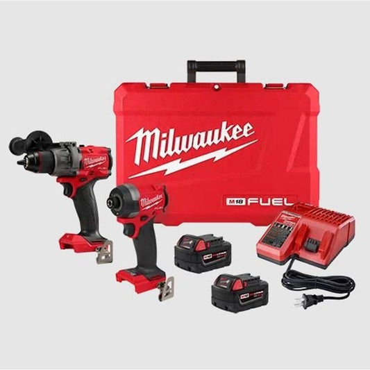 M18 2-Tool Combination Kit, Tools: Hammer Drill, Impact Driver, 18 VDC, 5.0 Ah Battery M18™ REDLITHIUM™ Battery