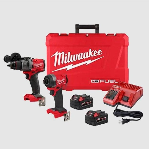M18 2-Tool Combination Kit, Tools: Hammer Drill, Impact Driver, 18 VDC, 5.0 Ah Battery M18™ REDLITHIUM™ Battery