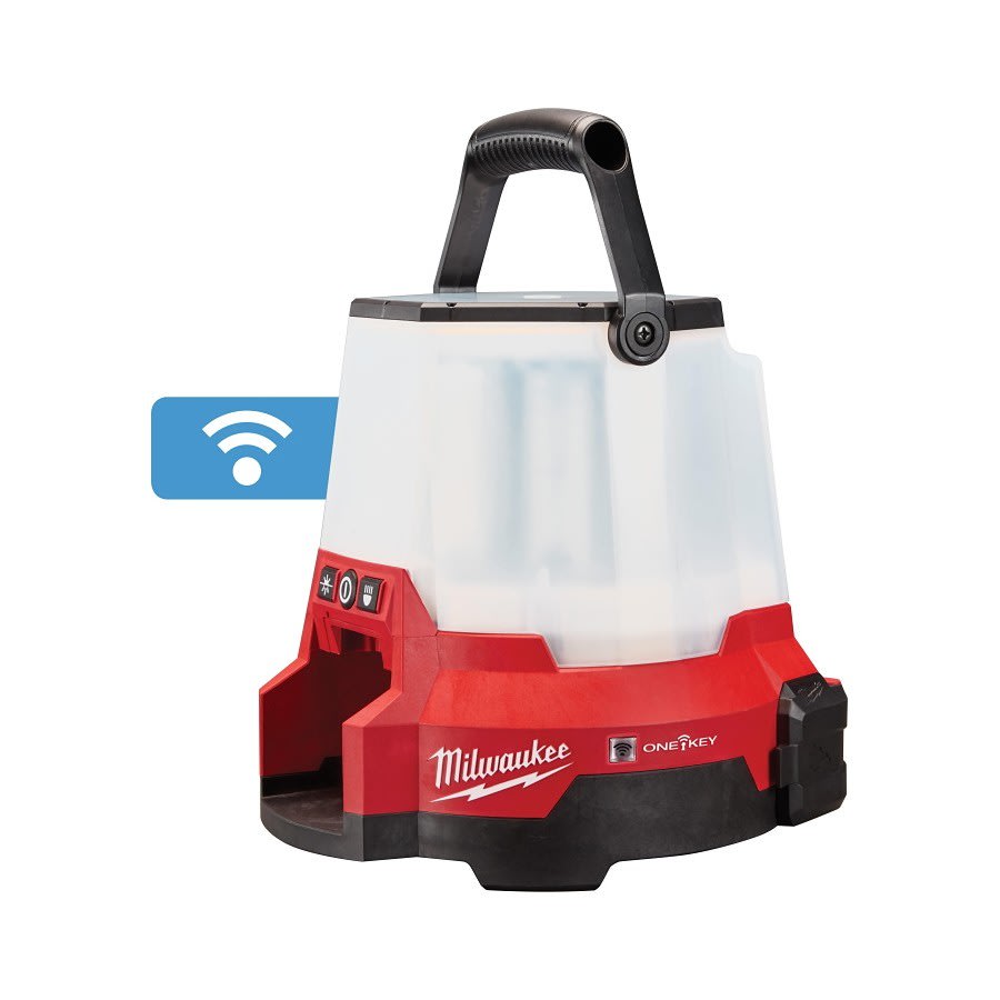 M18™ RADIUS™ Compact Site Light With One-Key™ LED Lamp, 18 VDC, Lithium-Ion Battery