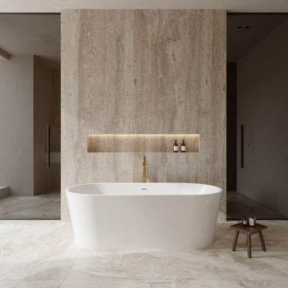 Carissa Freestanding Bathtub - 71W x 23H x 32D