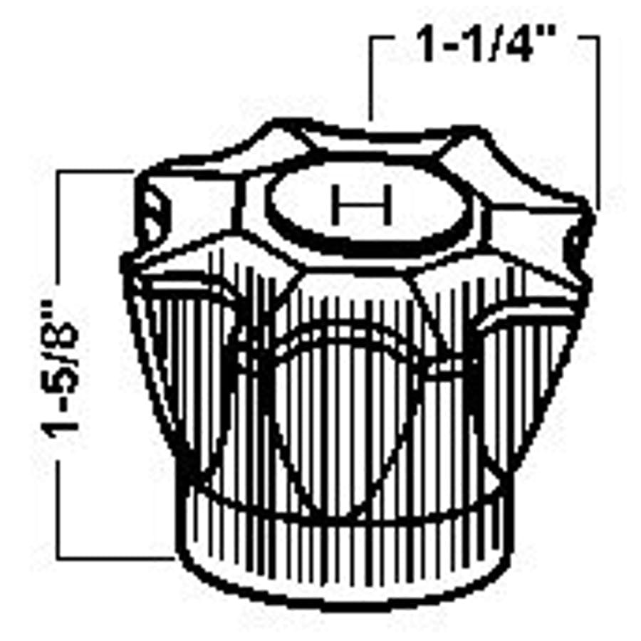 Fit-All Crystal H&C Handle
