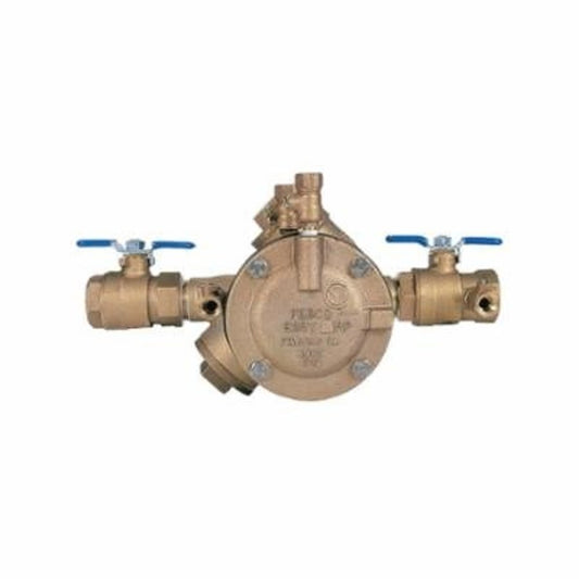 LF825Y Reduced Pressure Backflow Preventer, 3/4 in, FNPT, Bronze