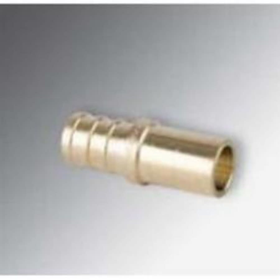 90 deg Elbow, 3/8 x 1/2 in, Crimp PEX x Lav, Copper