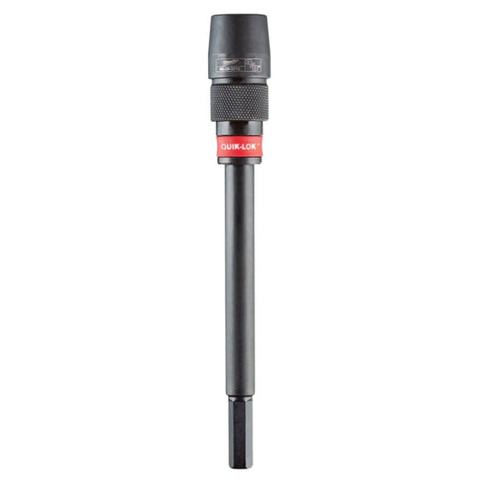 QUIK-LOK™ Quik-Lok Hex Bit Extension, 3/8 in, Drive, 3/8 in, Shank, 6 in OAL
