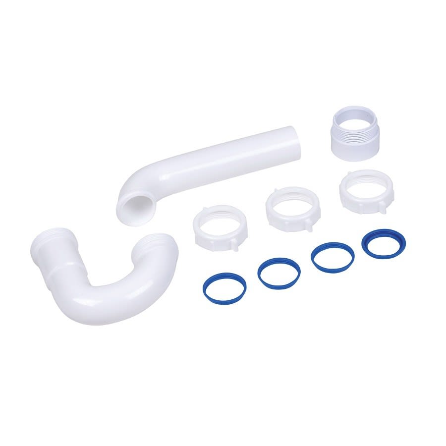 Tubular P-Trap, 1-1/2 in, White