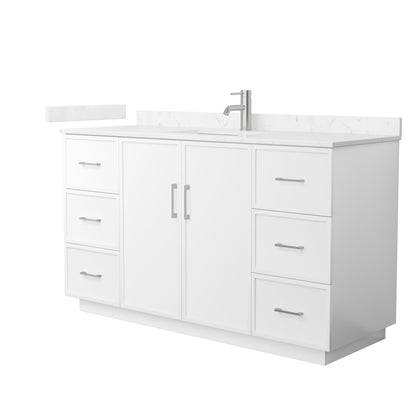 Elan Single Bathroom Vanity with Toe Kick - 60W x 35H x 22D
