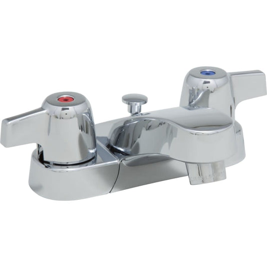 1.2 GPM Centerset Bathroom Faucet with Pop-Up Drain Assembly