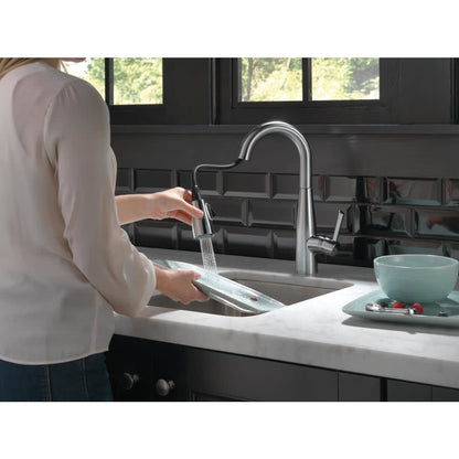 Essa Pull-Down Bar/Prep Faucet with Magnetic Docking Spray Head - Includes Lifetime Warranty