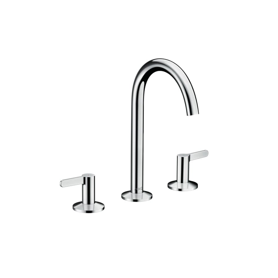Axor One 1.2 GPM Widespread Bathroom Faucet Less Drain Assembly - Engineered in Germany, Limited Lifetime Warranty