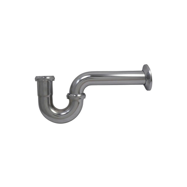 Tubular P-Trap, 1-1/2 in, 17 ga, Polished Chrome