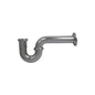 Tubular P-Trap, 1-1/2 in, 17 ga, Polished Chrome