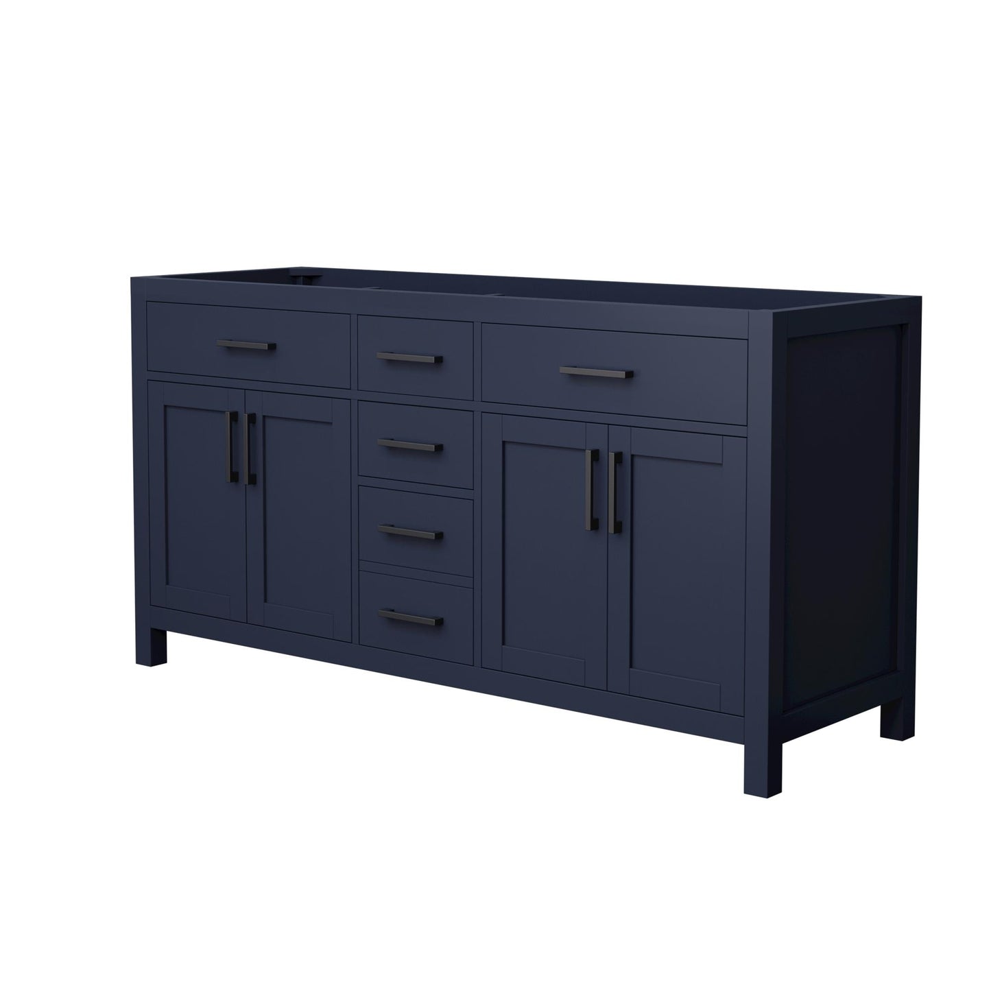 Beckett Double Bathroom Vanity - 65W x 34.25H x 21.5D