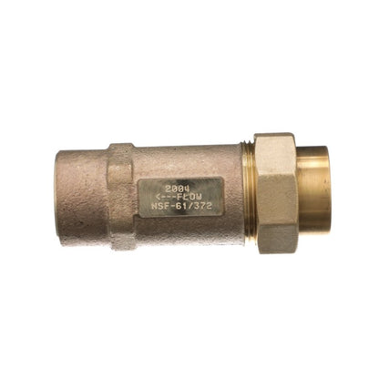 700XL Reduced Pressure Backflow Preventer, 1 in, FNPT Union x FNPT, Bronze