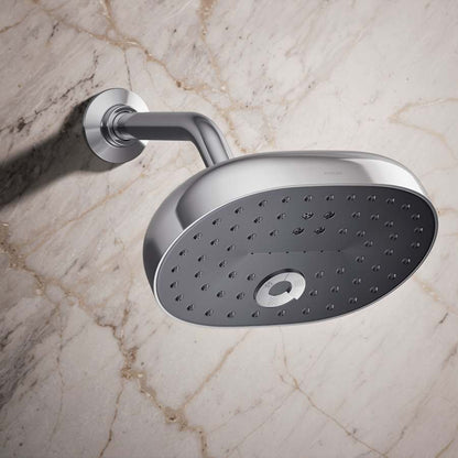 Statement 2.5 GPM Multi Function Shower Head with MasterClean Sprayface and Katalyst Air Induction Technology