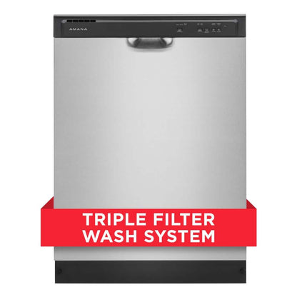 Amana 24"W Dishwasher Stainless Steel