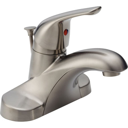 Foundations Core-B Centerset Bathroom Faucet with Pop-Up Drain Assembly - Includes Lifetime Warranty