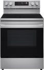 30"W6.3Cuft Electric Smoothtop Smart Range Stainless Steel