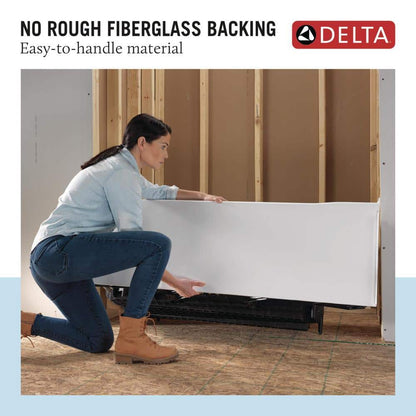 Classic 500 60 in. x 30 in. Soaking Bathtub with Left Drain in High Gloss White