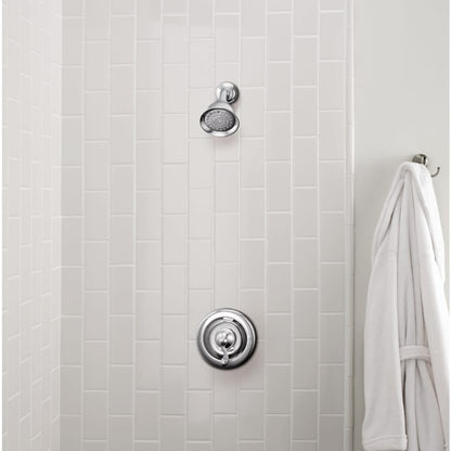 Traditional Single Handle Pressure Balanced Shower Trim - Less Valve