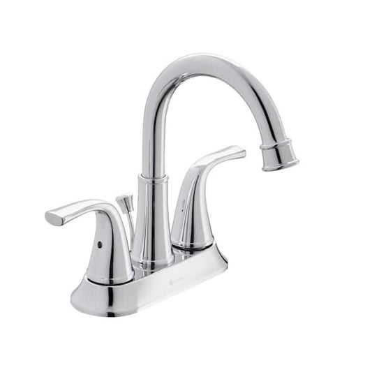 Glacier Bay Bettine 4 in. Centerset 2-Handle High-Arc Bathroom Faucet in Chrome HD67513W-6901