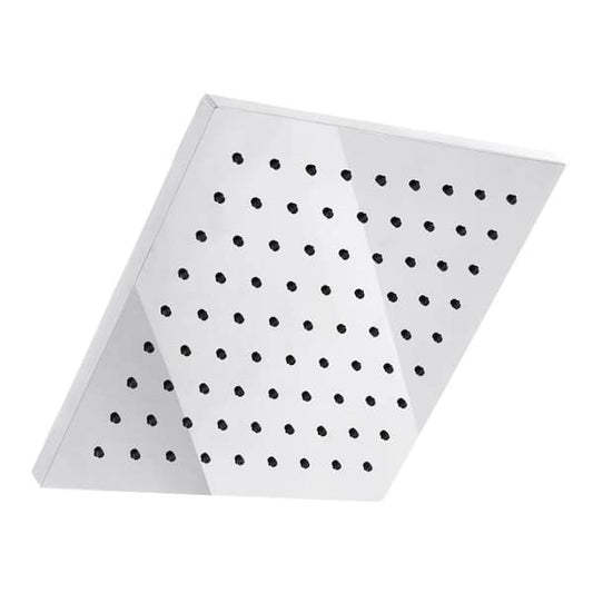 Glacier Bay Modern 1-Spray Pattern 8 in. Single Wall Mount Fixed Rain Shower Head in Chrome HD56081-X401