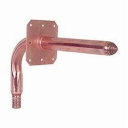PowerPEX® Stub Out Elbow, 1/2 in, Crimp PEX x C, Copper