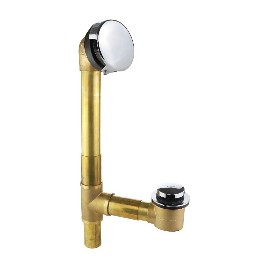 Bath Waste Assembly, Brass, Polished Chrome Plated