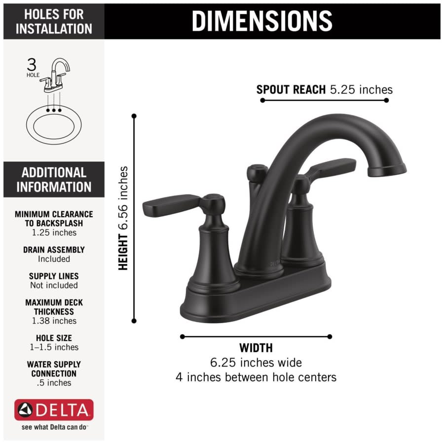 Woodhurst 1.2 GPM Centerset Bathroom Faucet with Pop-Up Drain Assembly