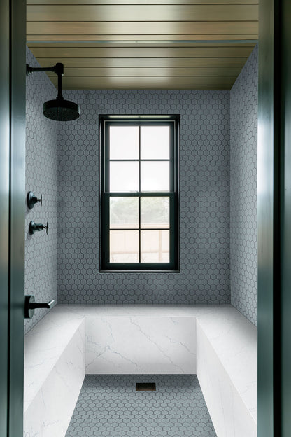 Cielo Azul Hexagon Glossy