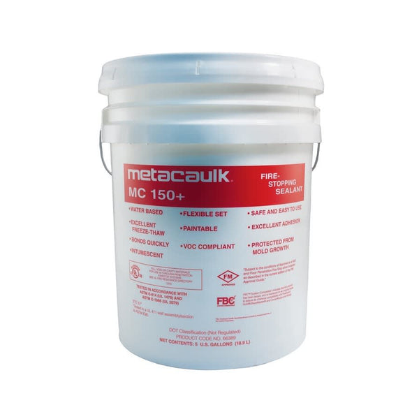 Fire Stop Paste, 5 gal, 4 hr Fire Rating