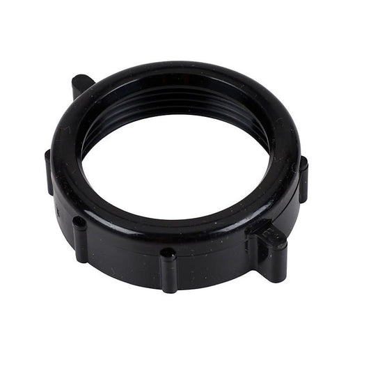 Tubular Slip Joint Nut, 1-1/2 in, ABS, Black