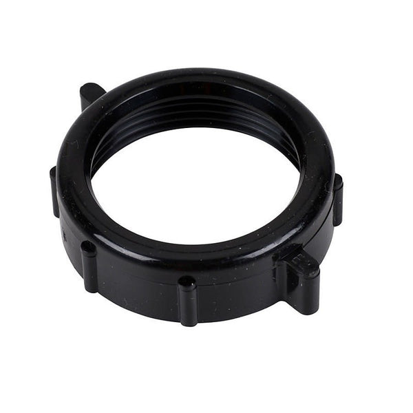 Tubular Slip Joint Nut, 1-1/2 in, ABS, Black