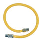 Gas Flex, 1/2 in ID, 1/2 in, FNPT x MNPT, 18 in L