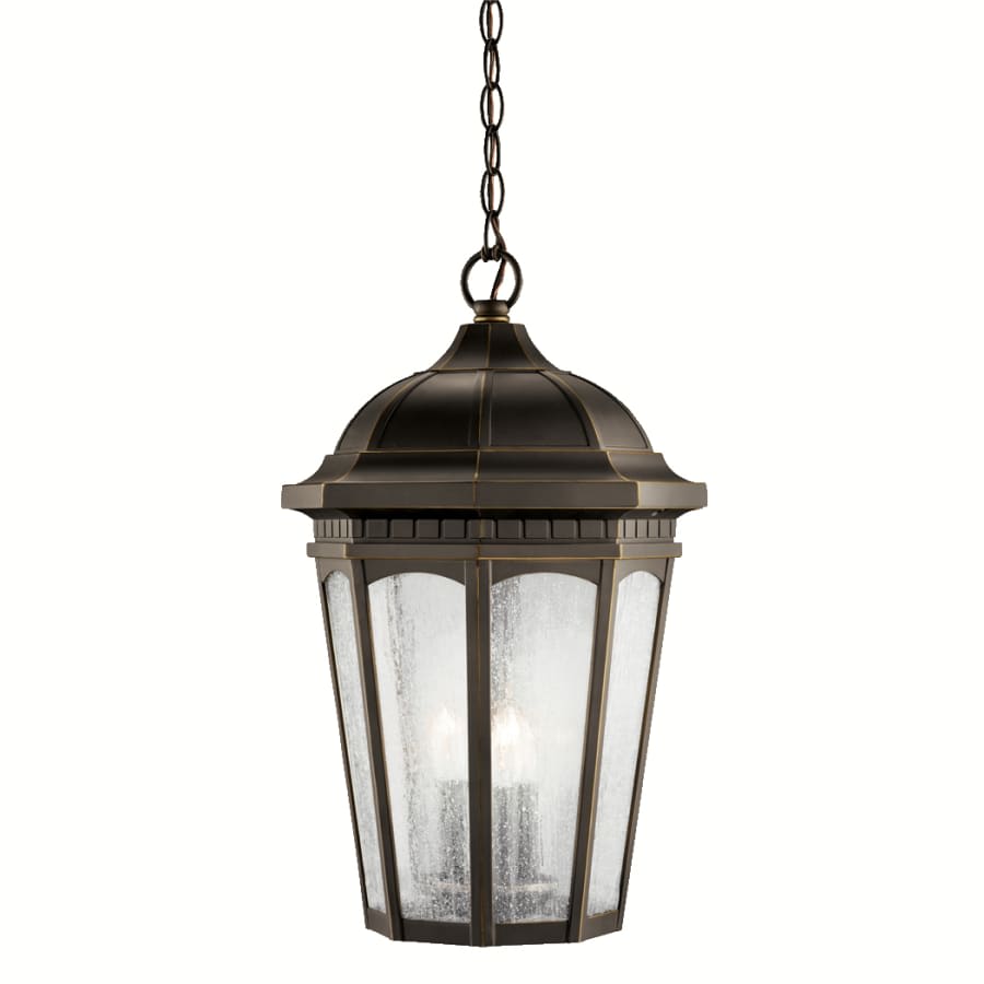 Courtyard 22" Tall 3 Light Outdoor Lantern Pendant