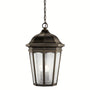 Courtyard 22" Tall 3 Light Outdoor Lantern Pendant