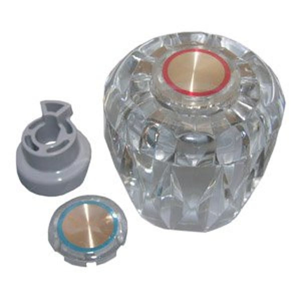 Valley Ii H/C Small Handle, Crystal