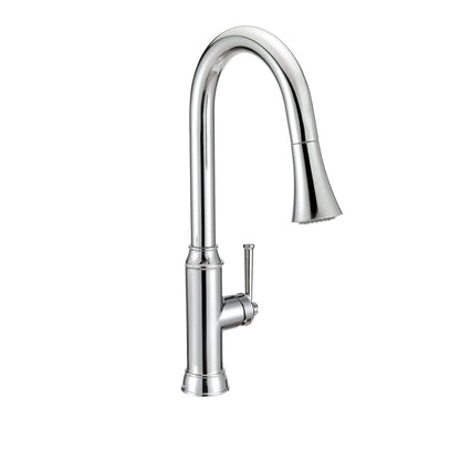 Hopkins 1.75 GPM Single Hole Pull Down Kitchen Faucet - Includes Escutcheon