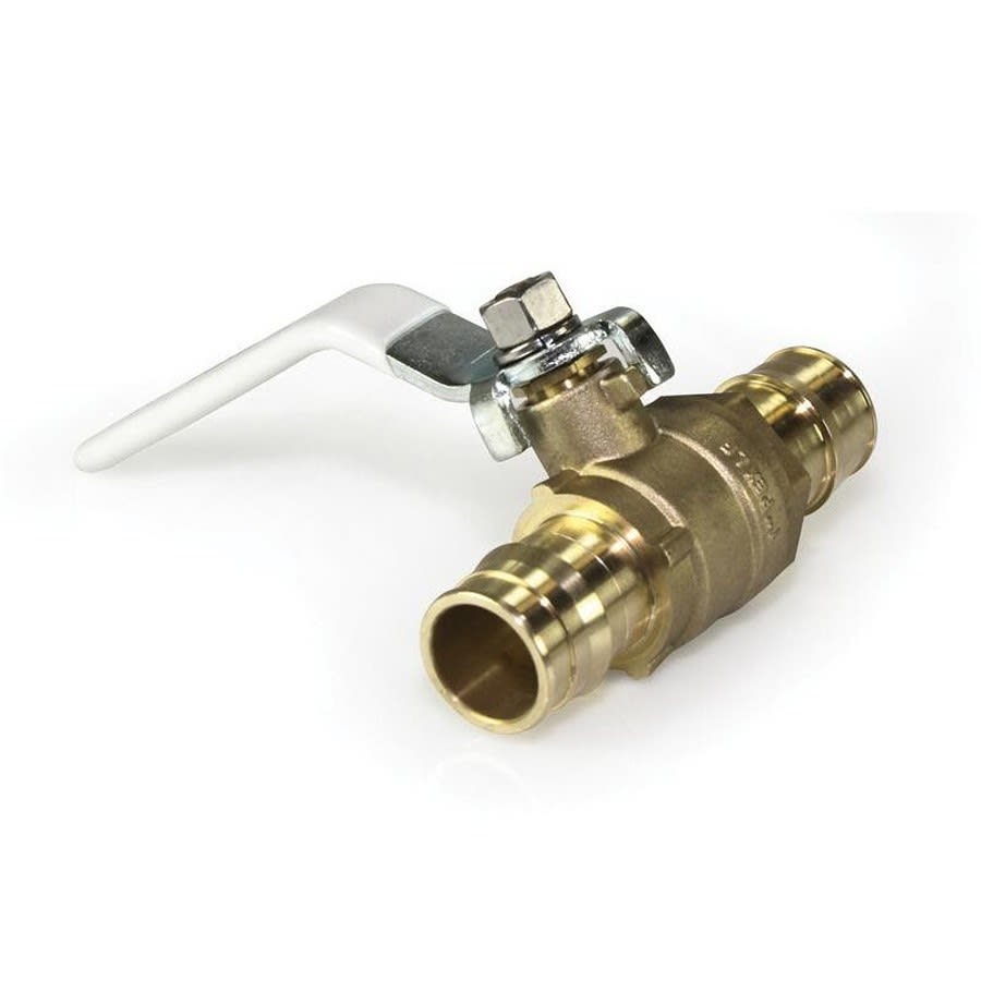 1-Piece Ball Valve, 1 in, Expansion PEX, Full Port, Stainless Steel Ball, Brass