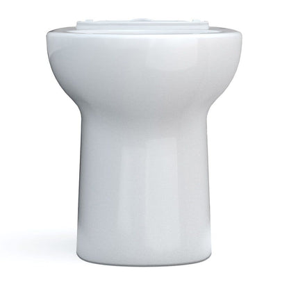 Drake® Toilet Bowl, Floor Mount, 12 in Rough, ADA, Round, White