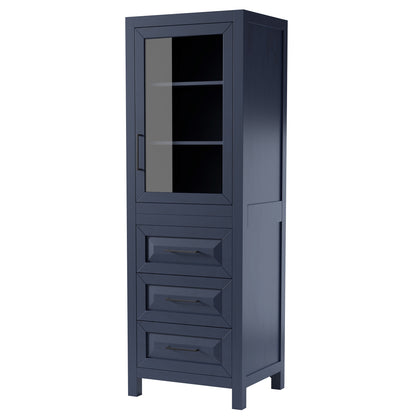 Daria Linen Tower - 24W x 71.25H x 20D
