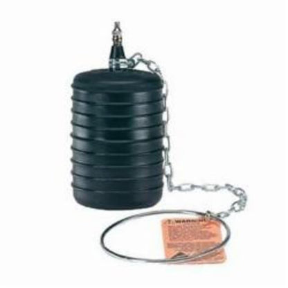 Pneumatic Pipe Plug, 12 in Pipe, 17 psi, Natural Rubber